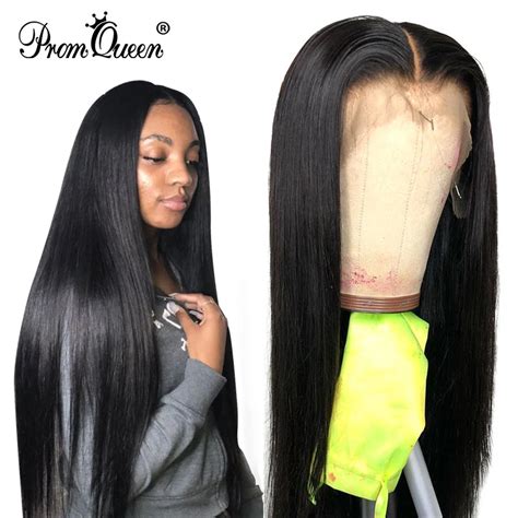 Buy Long Wig 30 32 34 36 38 40 Inch Lace Front Human