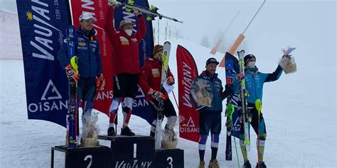 Coupe Deurope De Ski Slalom Homme Encore Un Beau Podium Pour Cette