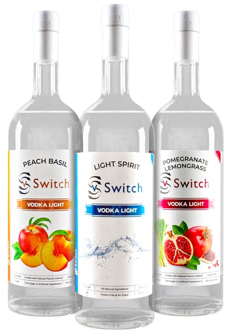 We Are Vodka Light Low Calories All Natural Switch Vodka