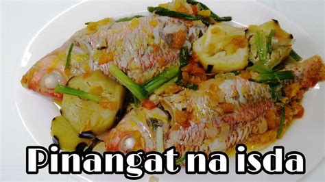 Paano Mag Luto Ng Pinangat Na Isda Na May Talong Pinoy Recipe Youtube