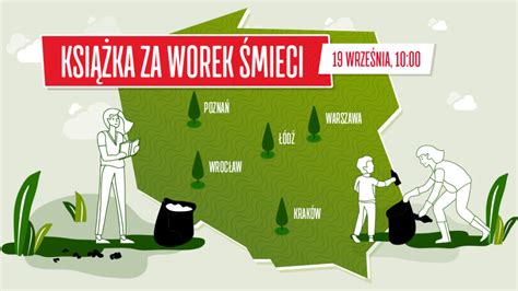 Książka za worek śmieci rusza kolejna edycja proekologicznej akcji