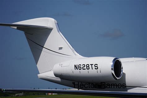 Elon Musks Gulfstream G650er N628ts Spotted At Brownsville South Padre Airport Near Spacexs