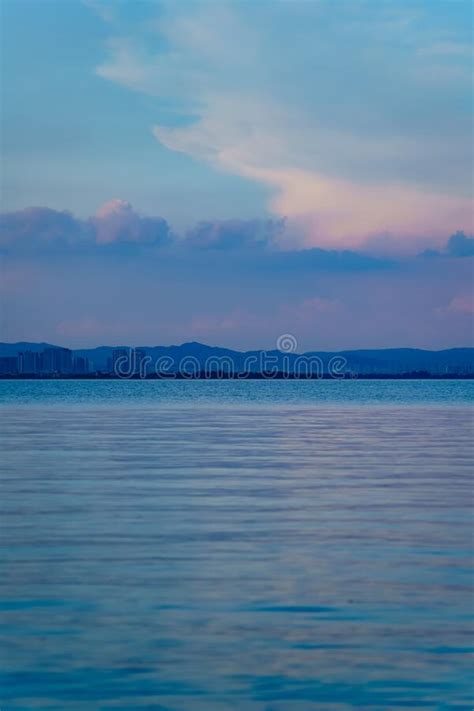 Dianchi Lake and Kunming City Scenery Stock Image - Image of landmark, shore: 267728023