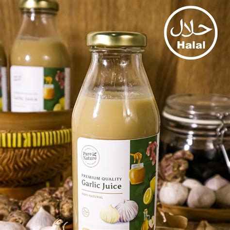 Jual PureNature Jus Bawang Putih Tunggal Premium Dengan Jahe Merah