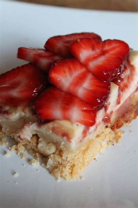 Strawberry Greek Yogurt Cheesecake Bars A Dash Of Sparkle