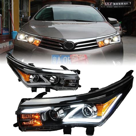 Headlight For Toyota Corolla Car Led Drl