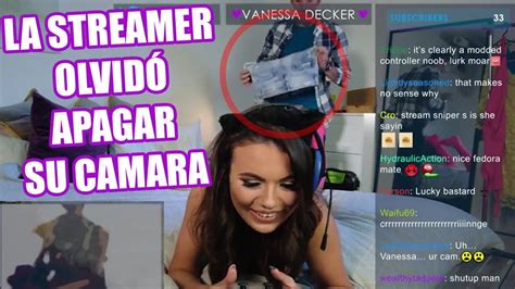 La Streamer Que OlvidÓ Apagar Su CÁmara Youtube