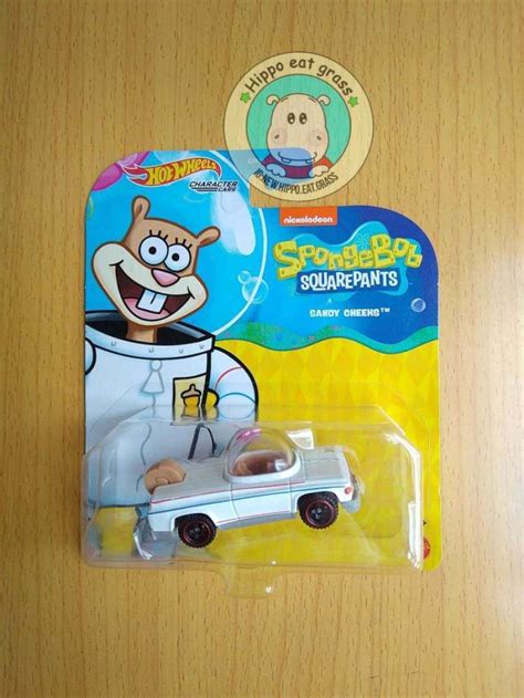 Promo Hot Wheels Hotwheels Character Cars Spongebob Squarepants Sandy Cheeks Diskon 25 Di