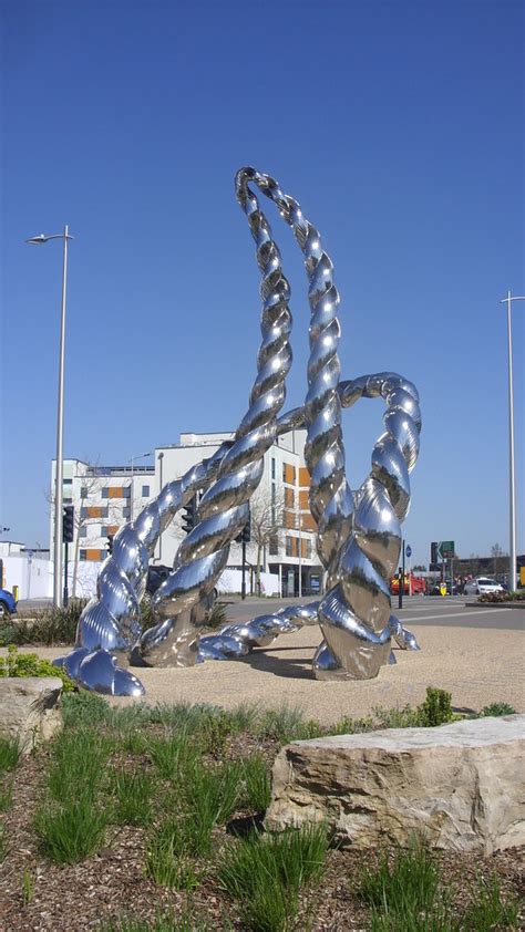 Bottle Knot Sculpture Hunger Hill Poole Bournemouth Andy Flickr