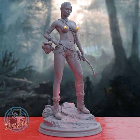 Lara Croft Tomb Raider Nsfw Custom Model Resin Kit Diy Paint