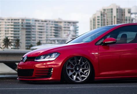 Volkswagen Golf Gti Mk Red Rotiform Cvt Wheel Front