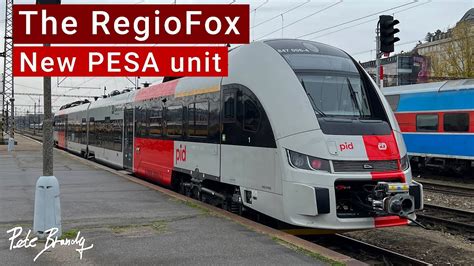 TRIP REPORT ČD RegioFox New PESA train for Czech Railways review