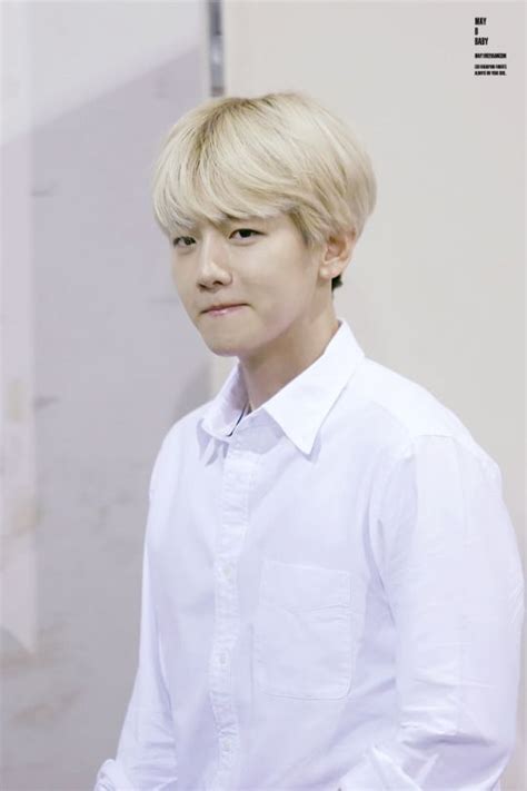 Baekhyun Blonde Hair
