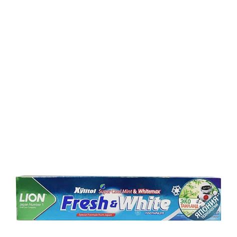 Зубная паста Lion Thailand Fresh & White Toothpaste - Extra Cool Mint ...
