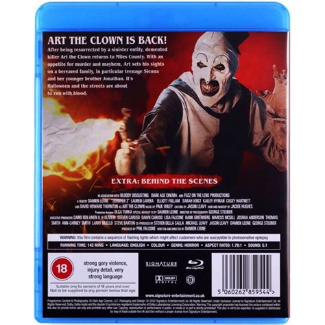 Terrifier 2 Blu Ray Emagbg