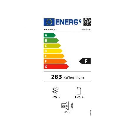 Réfrigérateur combiné encastrable WHIRLPOOL ART65141 Ménachoc