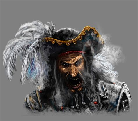 Эдвард Тич, по прозвищу Черная Борода | История знаменитого пирата ...