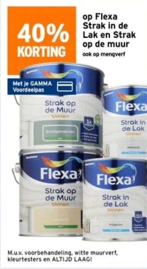 Flexa Strak In De Lak En Strak Op De Muur Aanbieding Bij GAMMA