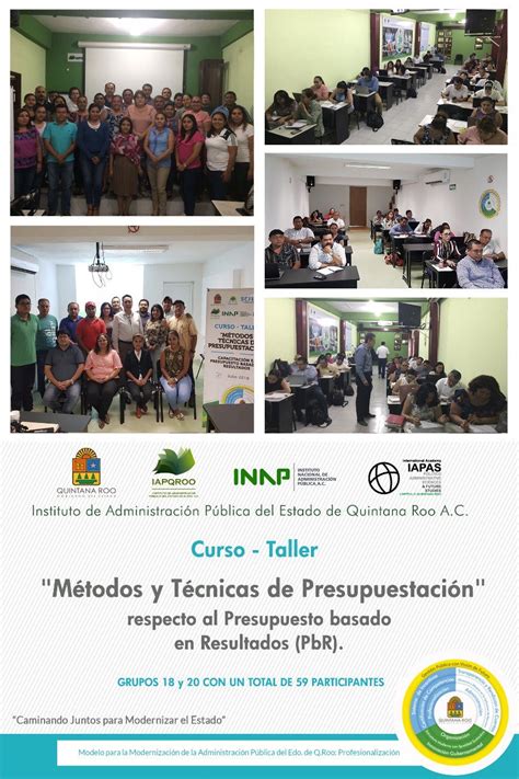 Imparte Iapqroo Curso Taller M Todos Y T Cnicas De Presupuestaci N