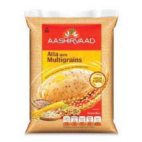 High In Protein And Low In Gluten Fresh White Aashirvaad Wheat Flour