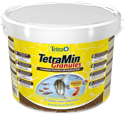 Tetra Min Granules / Корм Тетра для всех видов рыб в гранулах 10 л ...