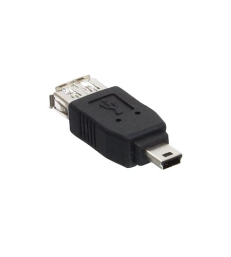 Ficha Adaptadora USB TIPO A Fêmea USB MINI 5 Fêmea