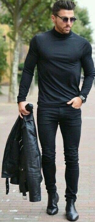 49 Black Fashion Styles For Real Men Black Outfit Men