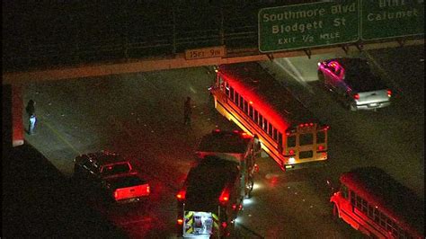 School Bus Wreck Caused Major Traffic Delay On Highway 288