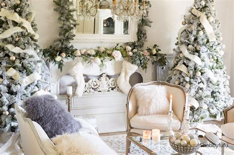 Collection Of Gorgeous White Christmas Trees - shabbyfufu.com