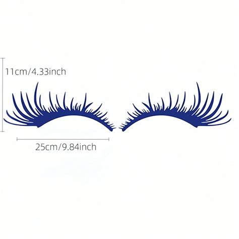 Pc Car Headlights Eyebrow Stickers Sexy Eyelashes Car Stickers Car