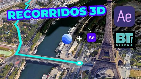 Cómo hacer RECORRIDOS 3D con After Effects y Google Earth Studio YouTube