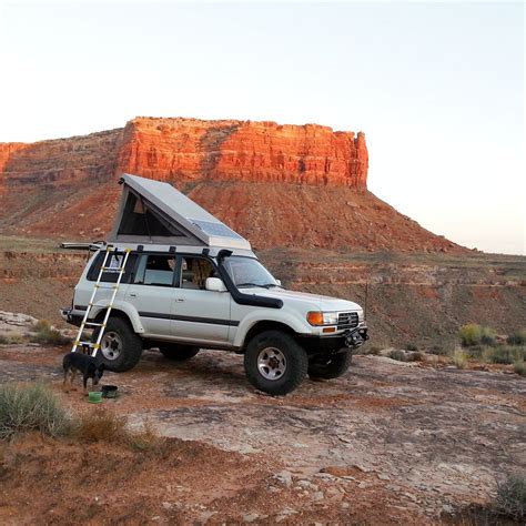 80 Series Land Cruiser | Roof top tent, Land cruiser, 4runner