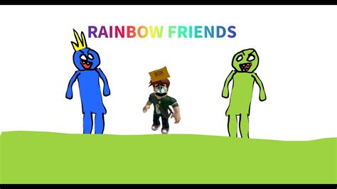 Playing Rainbow Friends Horror Game On Roblox Youtube