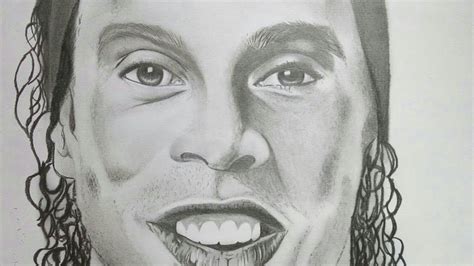 Desenho Realista Ronaldinho Ga Cho Youtube