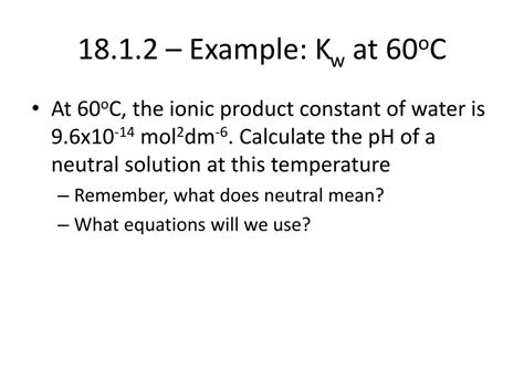 PPT Topic 18 HL Acids Bases 18 1 Calcs Involving Acids And Bases