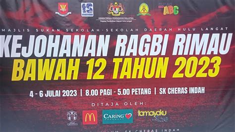 MSSD Hulu Langat Kejohanan Ragbi Rimau Bawah 12 Tahun 2023 12tahun