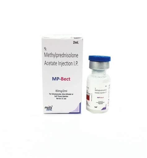 Methylprednisolone Acetate Injection Ip Ml Prescription At Rs