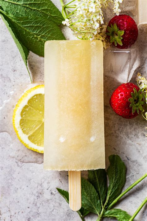 Lemon Elderflower Popsicles Occasionally Eggs