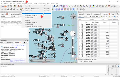 LittleNavMap - Navigation and Databases - AEROSOFT COMMUNITY SERVICES