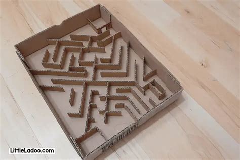 How to Make an Engaging Cardboard Maze for Kids and Adults