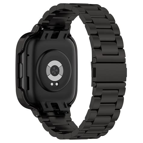 For Xiaomi Redmi Watch 3 / Mi Watch Lite 3 2 in 1 Three-bead Metal ...
