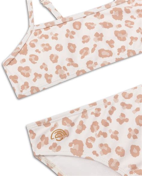 Swim Essentials Beige Panterprint Meisjes UV Bikini Maat Bol