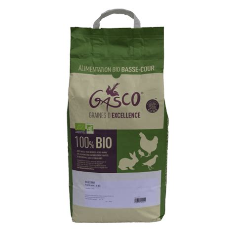 Bl Bio Alimentation Bio Pour Poule Grain Gasco