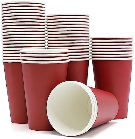 Allfyl Disposable Paper Cups Oz Disposable Cups Strong Red Coffee