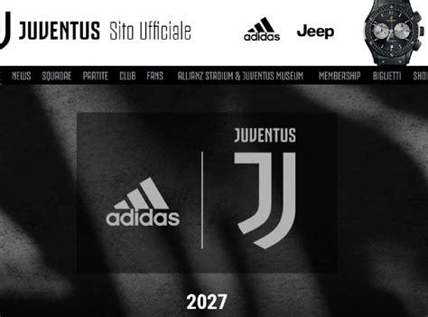 Juve Ufficiale Il Rinnovo Con Adidas Per Anni Incasso Da Oltre