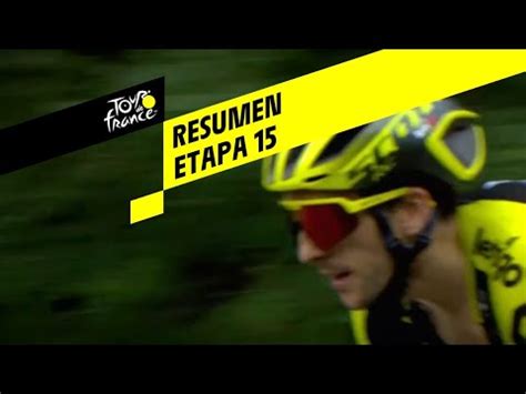 Resumen Etapa 15 Tour De France 2019 YouTube