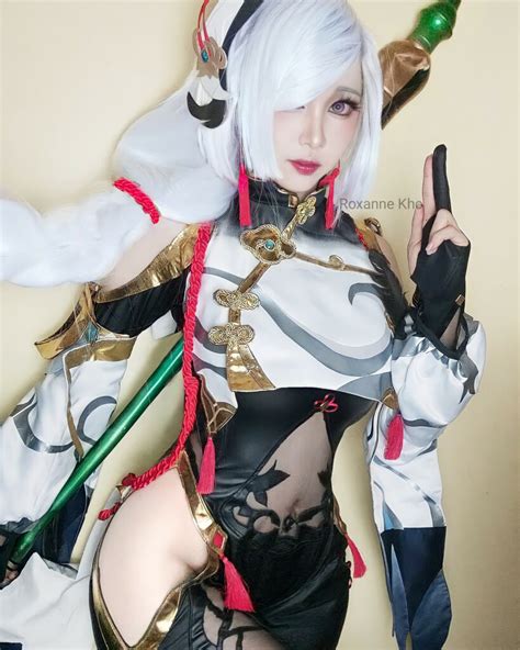 10 Cosplay Shenhe Dari Genshin Impact Yang Sangat Anggun Dan Luar Biasa