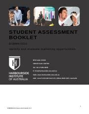 Bsbmkg Assessment Guide V Docx Student Assessment Booklet