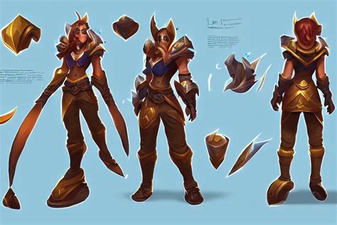 Krea Concept Art Of The New League Of Legends Champion Isometric Digital Painting Trending