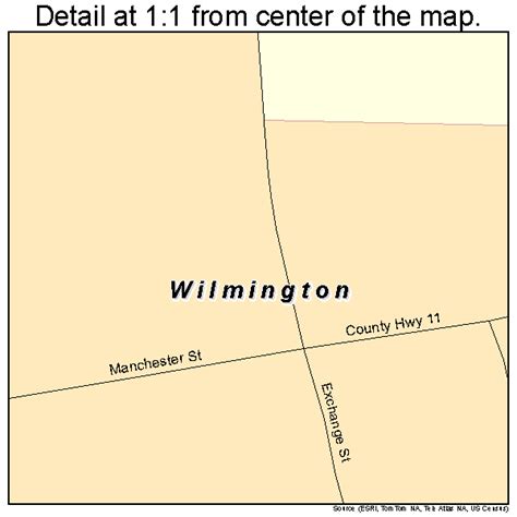 Wilmington Illinois Street Map 1782088